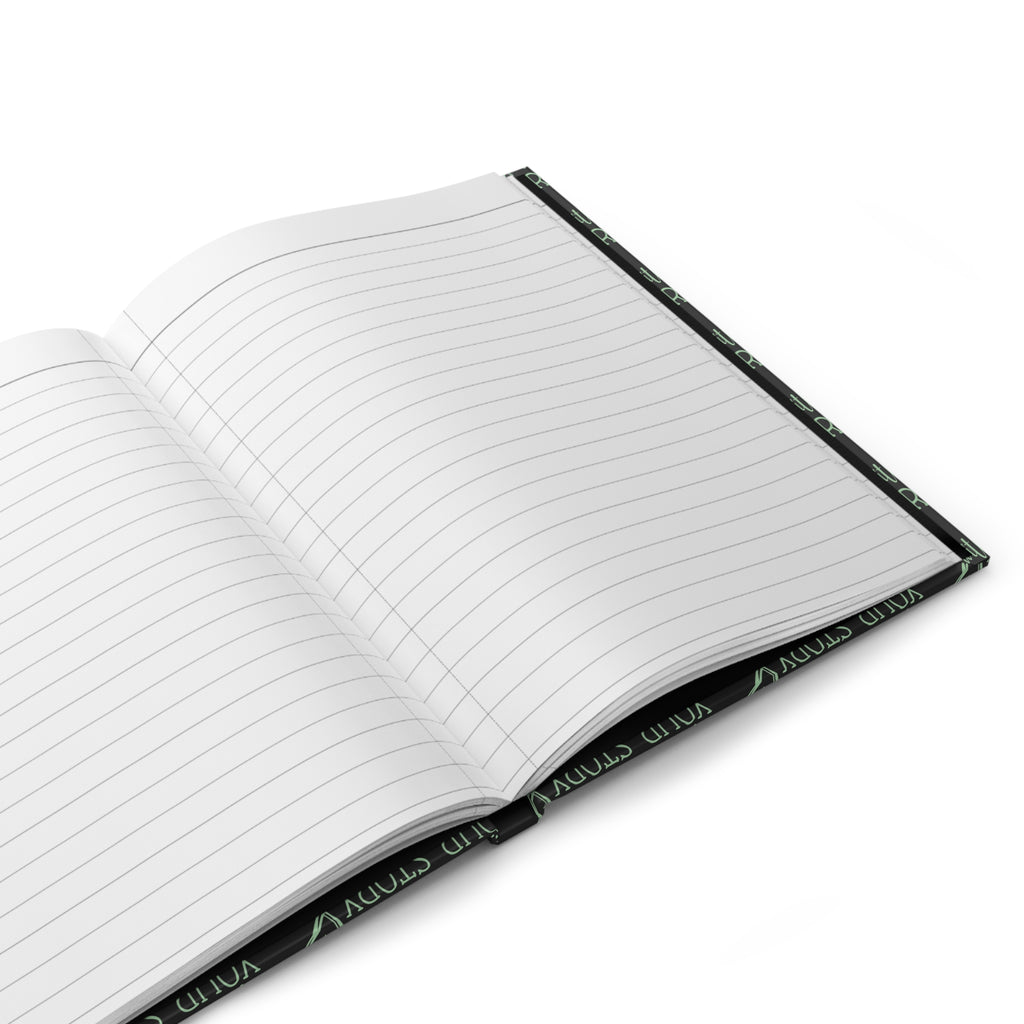 Hardcover Journal — "Fall in Love With Your Story" Inspirational Notebook